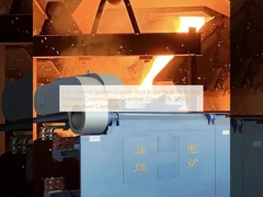Система управления ПЛК Медь и латунь Теплообрабатывающая печь Настраиваемый размер камеры Способность до 1250 ° C
