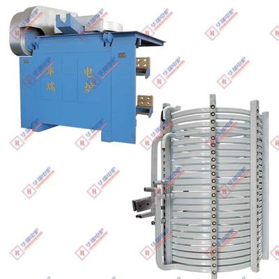 Индукционная печь IGBT Steel Shell с высокой эффективностью плавления и высокими показателями безопасности