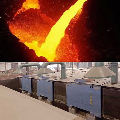 Печь для термообработки меди с управлением ПЛЦ до 1250 °C