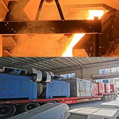 Печь для промышленной тепловой обработки железостальной стали 1500-1700°C
