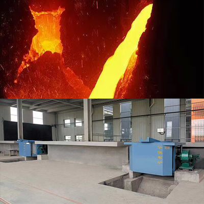 0.5-20 Ton Iron Steel Heat Treatment Furnace with Closed Cooling Tower