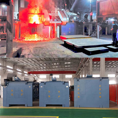 Высокая прочность и производительность Среднечастотная индукционная плавильная печь для промышленных применений