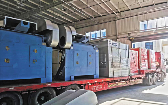 Промышленная стальная печь для термообработки 1500-1700°C с IGBT управлением