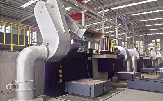 Печь для тепловой обработки железостальной стали 1500-1700°C с закрытой охлаждающей башней